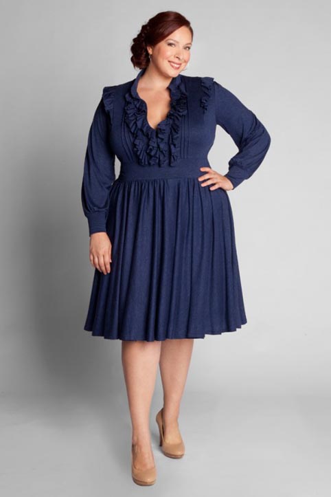 Коллекция женской одежды больших размеров американского бренда Eliza Parker. Лето 2013