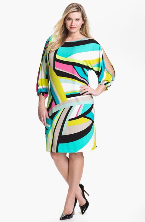 Платья для полных женщин от Calvin Klein. Весна-лето 2013