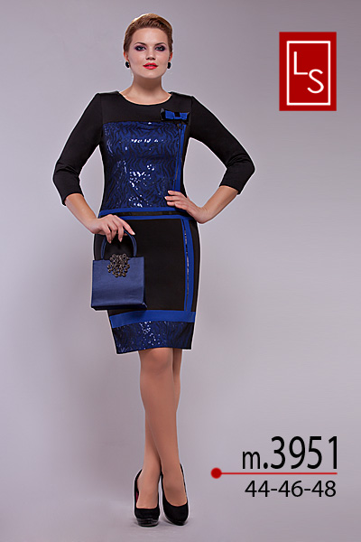 Платья больших размеров белорусской компании Lady Secret. Весна 2013