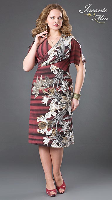 Платья больших размеров белорусского бренда Inkanto Mio. Весна-лето 2013