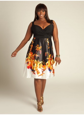 Платья на полную фигуру от американского бренда Igigi. Лето 2012