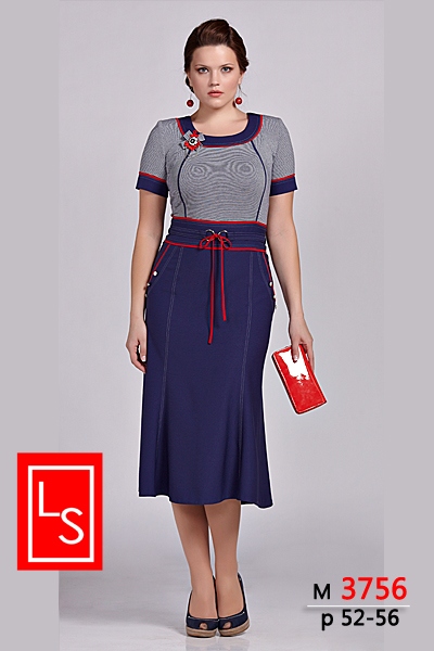 Платья для полных женщин от Lady Secret. Лето 2012