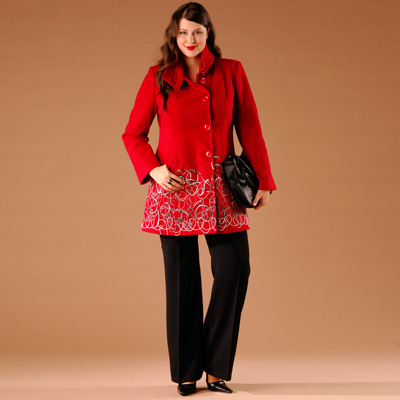 Французский каталог одежды для полных женщин Blancheporte. Осень-зима 2011-2012